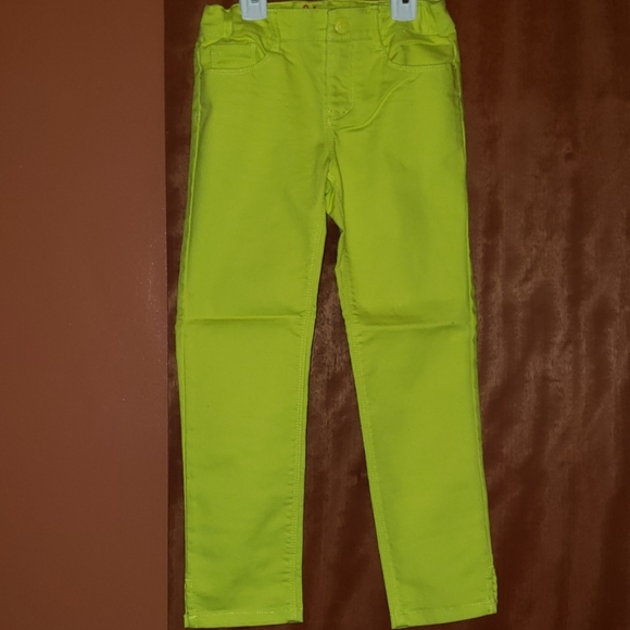 Gymboree Other - Like new, worn once! Lime green Skinny Jeans